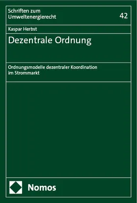 Herbst | Dezentrale Ordnung | Buch | 978-3-7560-1928-1 | sack.de