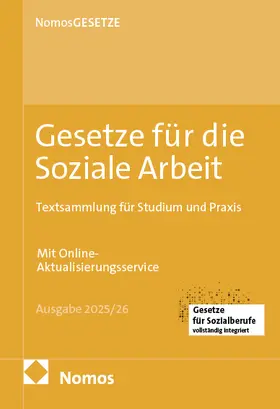  Gesetze für die Soziale Arbeit | Buch |  Sack Fachmedien