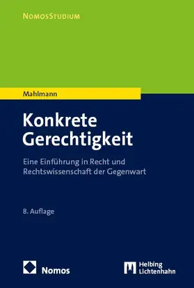Mahlmann |  Konkrete Gerechtigkeit | Buch |  Sack Fachmedien