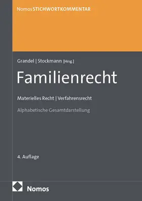 Grandel / Stockmann |  StichwortKommentar Familienrecht | Buch |  Sack Fachmedien