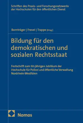 Bornträger / Frevel / Trappe |  Bildung für den demokratischen und sozialen Rechtsstaat | Buch |  Sack Fachmedien