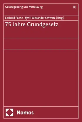 Pache / Schwarz |  75 Jahre Grundgesetz | Buch |  Sack Fachmedien
