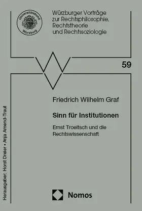 Graf | Sinn für Institutionen | Buch | 978-3-7560-2330-1 | www.sack.de
