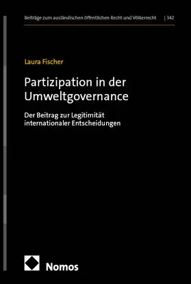Fischer |  Partizipation in der Umweltgovernance | Buch |  Sack Fachmedien