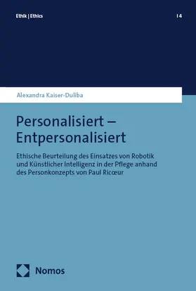 Kaiser-Duliba |  Entpersonalisiert | Buch |  Sack Fachmedien