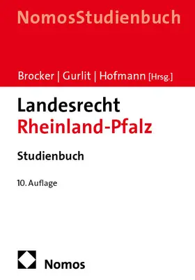 Brocker / Gurlit / Hofmann |  Landesrecht Rheinland-Pfalz | Buch |  Sack Fachmedien