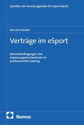 Huchel |  Verträge im eSport | Buch |  Sack Fachmedien