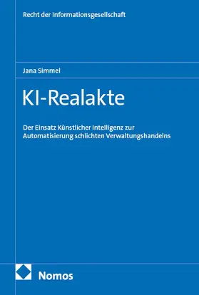 Simmel |  KI-Realakte | Buch |  Sack Fachmedien