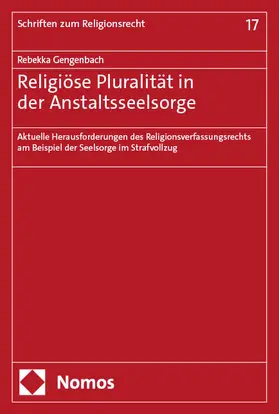Gengenbach |  Religiöse Pluralität in der Anstaltsseelsorge | Buch |  Sack Fachmedien
