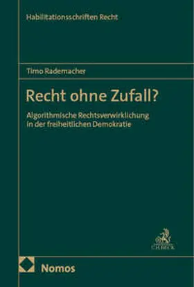 Rademacher |  Recht ohne Zufall? | Buch |  Sack Fachmedien