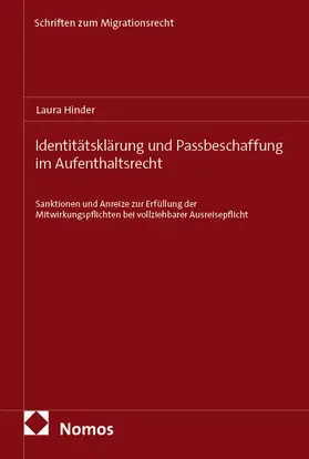 Hinder |  Identitätsklärung und Passbeschaffung im Aufenthaltsrecht | Buch |  Sack Fachmedien