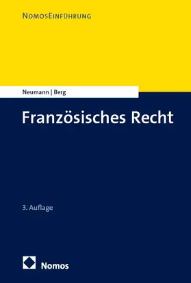 Neumann / Berg | Französisches Recht | Buch | 978-3-7560-3289-1 | www.sack.de