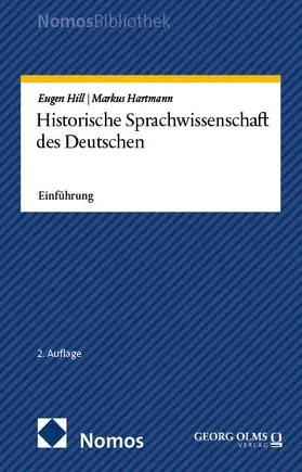 Hill / Hartmann |  Historische Sprachwissenschaft des Deutschen | Buch |  Sack Fachmedien