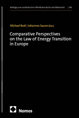 Rodi / Saurer |  Comparative Perspectives on the Law of Energy Transition in Europe | Buch |  Sack Fachmedien