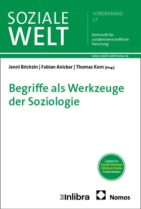 Brichzin / Anicker / Kern |  Begriffe als Werkzeuge der Soziologie | Buch |  Sack Fachmedien