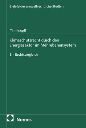 Knopff |  Klimaschutzrecht durch den Energiesektor im Mehrebenensystem | Buch |  Sack Fachmedien