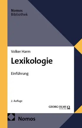 Harm |  Lexikologie | Buch |  Sack Fachmedien