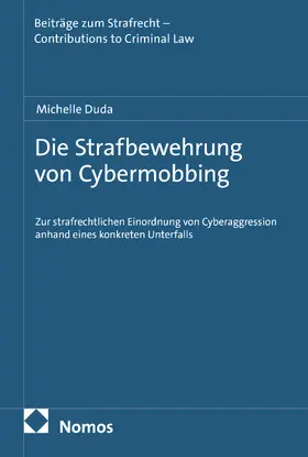 Duda | Die Strafbewehrung von Cybermobbing | Buch | 978-3-7560-3591-5 | www.sack.de