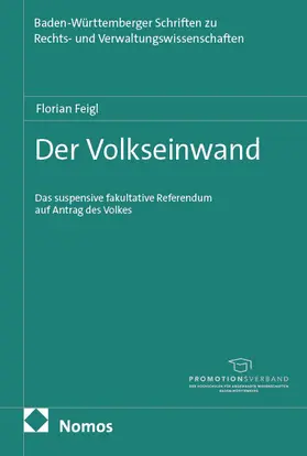 Feigl | Der Volkseinwand | Buch | 978-3-7560-3673-8 | www.sack.de
