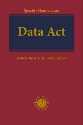 Specht / Hennemann |  Data Act | Buch |  Sack Fachmedien