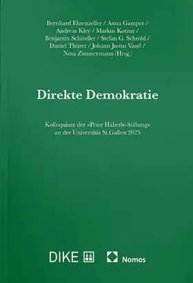 Ehrenzeller / Gamper / Kley |  Direkte Demokratie | Buch |  Sack Fachmedien