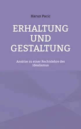 Pacic |  Erhaltung und Gestaltung | Buch |  Sack Fachmedien