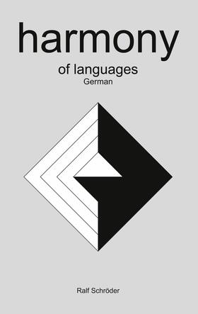 Schröder |  harmony of languages | eBook | Sack Fachmedien