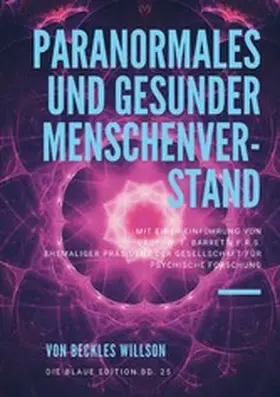 Willson |  Paranormales und gesunder Menschenverstand | eBook | Sack Fachmedien