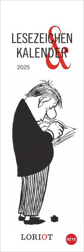  Loriot Lesezeichen & Kalender 2025 | Sonstiges |  Sack Fachmedien