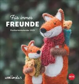  Woodlanders: Für immer Freunde Postkartenkalender 2025 | Sonstiges |  Sack Fachmedien