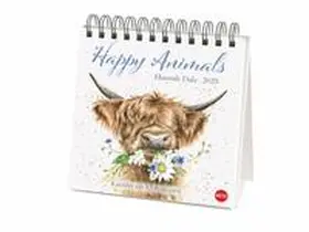  Hannah Dale: Happy Animals Premium-Postkartenkalender 2025 | Sonstiges |  Sack Fachmedien