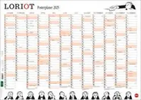  Loriot Posterplaner 2025 | Sonstiges |  Sack Fachmedien