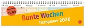 Bunte Wochen Wochenquerplaner 2026 | Sonstiges | 978-3-7564-1192-4 | www.sack.de