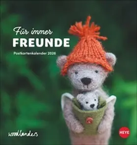  Woodlanders: Für immer Freunde Postkartenkalender 2026 | Sonstiges |  Sack Fachmedien