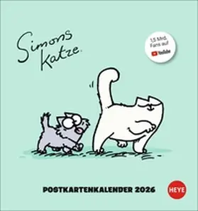  Simons Katze Postkartenkalender 2026 | Sonstiges |  Sack Fachmedien