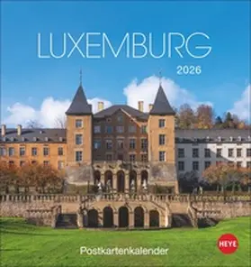  Luxemburg Postkartenkalender 2026 | Sonstiges |  Sack Fachmedien