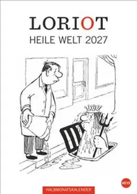  Loriot Heile Welt Halbmonatskalender 2027 | Sonstiges |  Sack Fachmedien