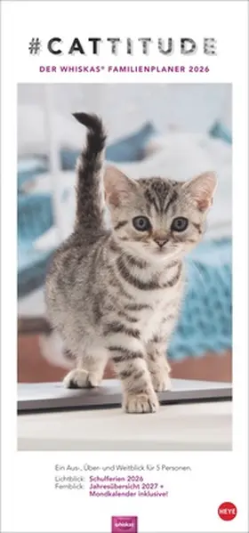  Whiskas Familienplaner 2026 | Sonstiges |  Sack Fachmedien