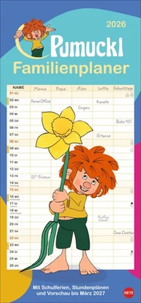  Pumuckl Familienplaner 2026 | Sonstiges |  Sack Fachmedien
