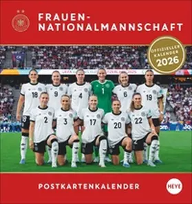  DFB Frauen Postkartenkalender 2026 | Sonstiges |  Sack Fachmedien