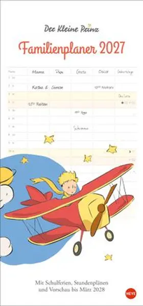 Heye |  Der Kleine Prinz Familienplaner 2027 | Sonstiges |  Sack Fachmedien