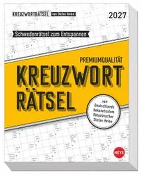 Heine |  Stefan Heine Kreuzworträtsel Tagesabreißkalender 2027 | Sonstiges |  Sack Fachmedien