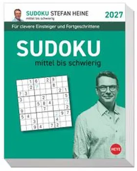 Heine |  Stefan Heine Sudoku mittel bis schwierig Tagesabreißkalender 2027 | Sonstiges |  Sack Fachmedien