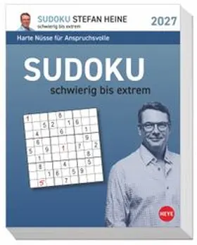 Heine |  Stefan Heine Sudoku schwierig bis extrem Tagesabreißkalender 2027 | Sonstiges |  Sack Fachmedien