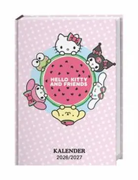  Hello Kitty 17-Monats-Kalenderbuch A5 2027 - 17 Monate. Von August 2026 bis Dezember 2027 | Buch |  Sack Fachmedien