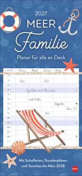  Meer Familie Familienplaner 2027 - Planer für alle an Deck | Sonstiges |  Sack Fachmedien