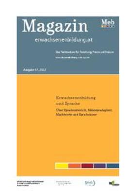 Schindler / Sprung | Erwachsenenbildung und Sprache | Buch | 978-3-7568-4406-7 | sack.de