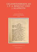 Walravens |  Gelehrtenbriefe an J. P. A. Rémusat und J. Klaproth | eBook | Sack Fachmedien