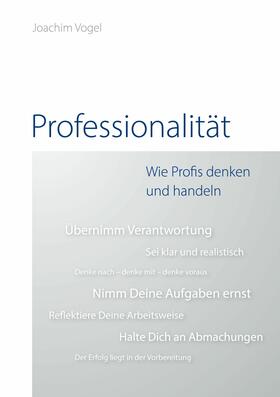 Vogel | Professionalität | E-Book | sack.de