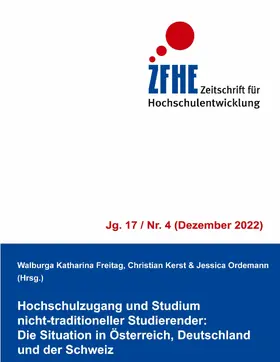 Ordemann / Freitag / Kerst |  Hochschulzugang und Studium nicht-traditioneller Studierender: Die Situation in Österreich, Deutschland und der Schweiz | eBook | Sack Fachmedien